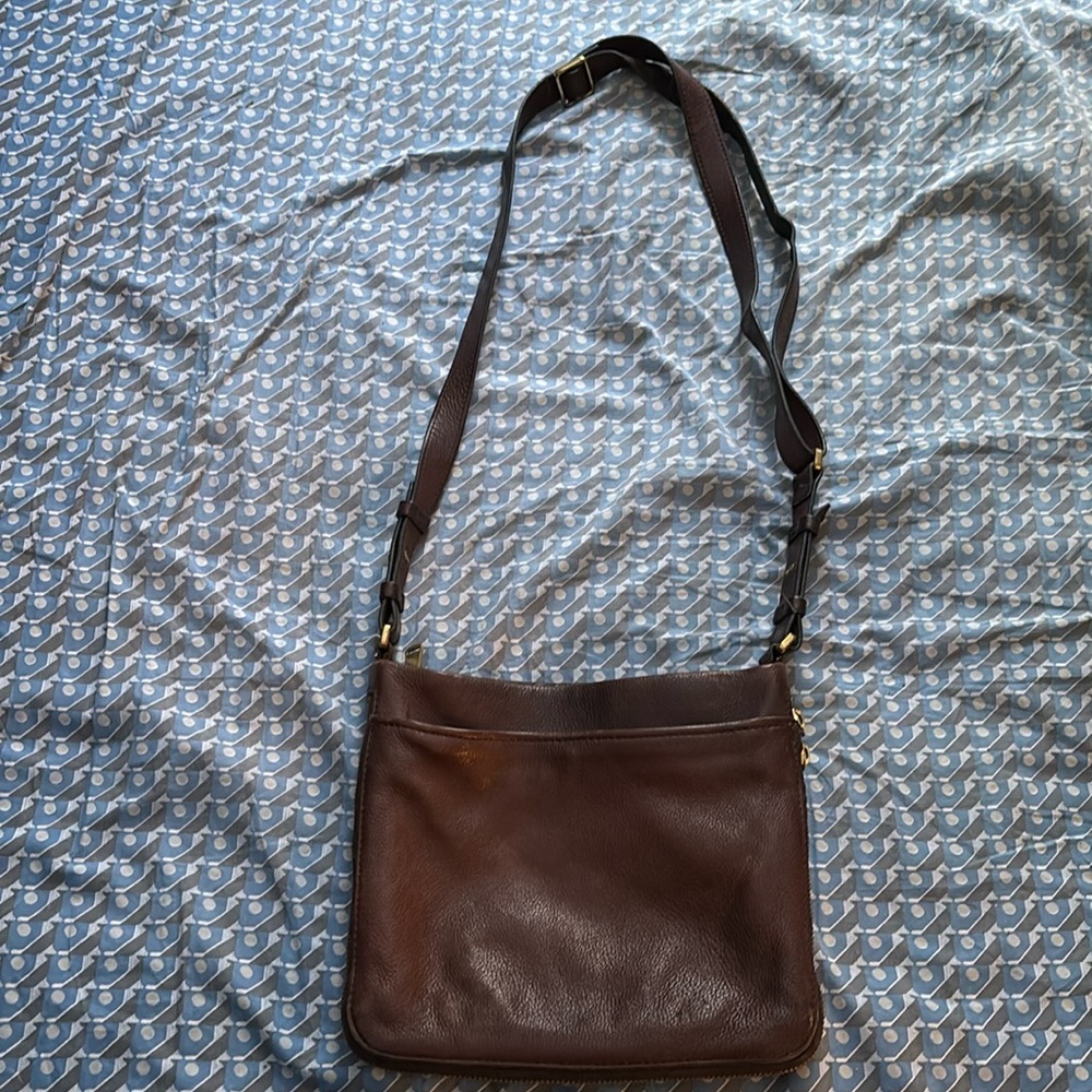 Fossil Expandable Purse Brown